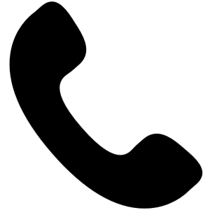 Call icon black colour